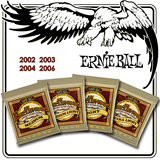 Ernie ball 2002 2003 2004 2006 2008电箱民谣原声木吉他吉他弦