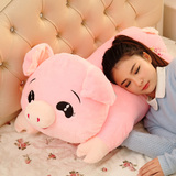 可爱猪猪毛绒玩具麦兜猪公仔布娃娃女孩抱枕玩偶儿童生日礼物大号