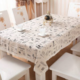 欧凯斯欧式棉麻蕾丝花边布艺餐厅餐桌布台布餐桌垫茶几布长方形