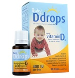 现货 美国购  婴儿维生素d3 Ddrop 90滴 400iu每滴
