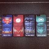 超人蝙蝠侠闪电侠绿灯侠iPhone6手机壳6s硬壳苹果6plus保护壳5S