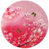 包邮泸州油纸伞 防雨防晒 古典传统 舞蹈婚庆 道具装饰 粉红桃花