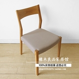 促销日式实木餐椅白橡木实木餐椅现代简约办公椅子北欧椅子餐桌椅