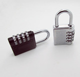 全金属大号4位密码锁 四位密码挂锁 健身房密码门锁 文件柜锁