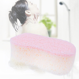 日本进口 女士洗澡海绵 两层沐浴海绵擦 沐浴球 浴花