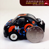 面玩具创意迷你遥控车充电赛车电动特技漂移汽车男孩成人儿童桌