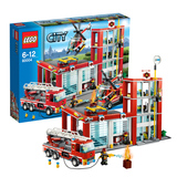 乐高/LEGO正品城市系列消防总局益智拼插积木玩具9岁8岁10岁11岁