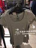 c a C＆A 专柜正品代购2016夏新款 多色入基本款螺纹女式短袖T恤