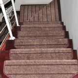 添美楼梯地毯楼梯垫防滑地毯门厅客厅卧室定做咖啡横条