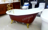 经典铸铁搪瓷贵妃浴缸，尽显尊贵奢华。环绕北京地区上门测量安装