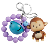生日礼物礼品新款创意公仔小猴子铃铛钥匙扣钥匙挂件挂饰女士