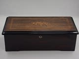 西洋收藏欧洲二手旧货德国淘回瑞士百年12首曲子古董八音盒音乐盒