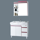 正品箭牌卫浴APG346A-D高级PVC浴室柜组合含镜灯长885mm包邮