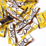 德芙巧克力批发丝滑牛奶巧克力 散装喜糖250g*约40粒80后零食特价