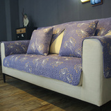 全棉客厅沙发垫子现代欧式四季布艺套罩巾纯防滑组合真皮实木坐垫