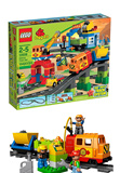 现货 正品 LEGO 乐高 10508 得宝主题系列 豪华火车套装 L10508