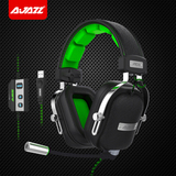 Ajazz/黑爵 AX300台式电脑耳机头戴式游戏音乐语音耳麦带话筒