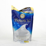 日本COSME大赏COW牛乳石碱bouncia浓密泡沫沐浴露430ML替换补充装
