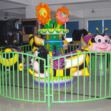 豪华转马游乐设备儿童大型电动室内户外转马旋转小蜜蜂娱乐玩具