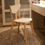 宜家诺米拉椅子座椅实木腿餐椅会议椅靠背简约北欧餐厅椅时尚