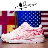 [落脚点韩代]Asics 亚瑟士Gel Lyte 3 Sakura 樱花运动女子跑步鞋