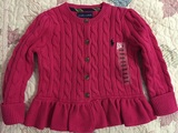 美国代购现货清仓特价Ralph Lauren拉夫劳伦2岁女童针织开衫
