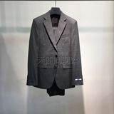 ZIOZIA 韩国正品代购 16夏款男士深灰色羊毛商务婚礼西服套装
