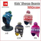 【日本代购】THE NORTH FACE/北面 冬季儿童护耳滑雪帽针织帽