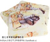 热卖韩国卡通小熊垫防滑坐垫防潮实用便携桑拿垫椅垫儿童搁凉隔热
