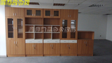 上海板式文件柜木质带锁资料柜子档案柜办公书柜带玻璃抽屉 定做