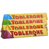 Toblerone/瑞士三角 牛奶巧克力黑巧克力 瑞士进口 6种口味 100g