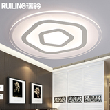 超薄圆形温馨卧室吸顶灯 现代简约创意花形LED客厅灯具无极调光