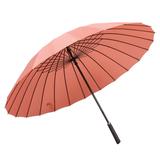 超大雨伞自动双层长柄太阳伞男式户外遮阳伞创意油画伞