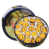 【天猫超市】马来西亚进口纽西兰曲奇饼干608g蓝铁罐食品零食礼盒