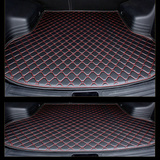 2016款北京现代伊兰特汽车专用防水耐磨后垫爱车人士棕色后备箱垫