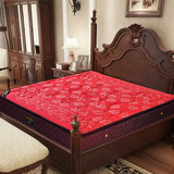 结婚床垫双人席梦思1.8米加厚红色弹簧床垫婚垫特价1.5婚庆床垫