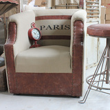 LOFT整装美式乡村风格美式工业风法国乡村沙发欧式沙发VintgePri