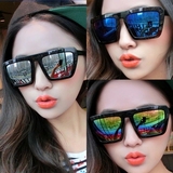 太阳镜反光墨镜方框男女款潮2015复古 韩版韩版眼睛 防紫外线眼镜