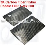 3K Carbon Fiber CF Flybar Paddle for Align T-REX Trex RC 60