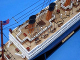 美国代购 航海模型船RMS  泰坦尼克号模型船20英寸 木质 精致