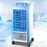 空调扇单冷加湿遥控冷暖风扇风机电取暖器家用移动空调冰晶