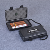 美国西卡Xikar 户外旅行雪茄盒雪茄保湿盒便携 密封防水5只装