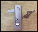 电箱门锁 配电箱机柜门锁 平面锁 通信电柜锁730-1 弹跳锁带钥匙