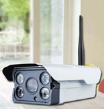 e无线网络监控摄像头wifi家用高清智能一体机手机远程监视器插卡
