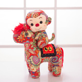热销猴子毛绒玩具2016年猴年吉祥物马上封侯 新年礼品创意猴公仔