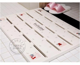 韩国进口小兔浴室脚踏板 塑料脚踏垫 淋浴房踏板