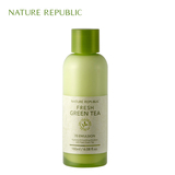 韩国专柜NatureRepublic绿茶乳液保湿补水控油化妆品180ml