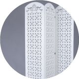 创意DIY简约时尚PVC屏风订制隔断客厅玄关卧室镂空雕花折叠屏