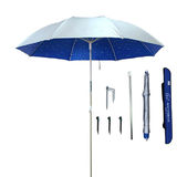 钓鱼伞2.2米 2.4米特价万向伞防雨防风折叠超轻钓伞黑胶防晒渔具