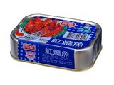 年货节特价原装进口台湾食品下酒菜 海鲜罐头 同荣红烧鱼原味100g
